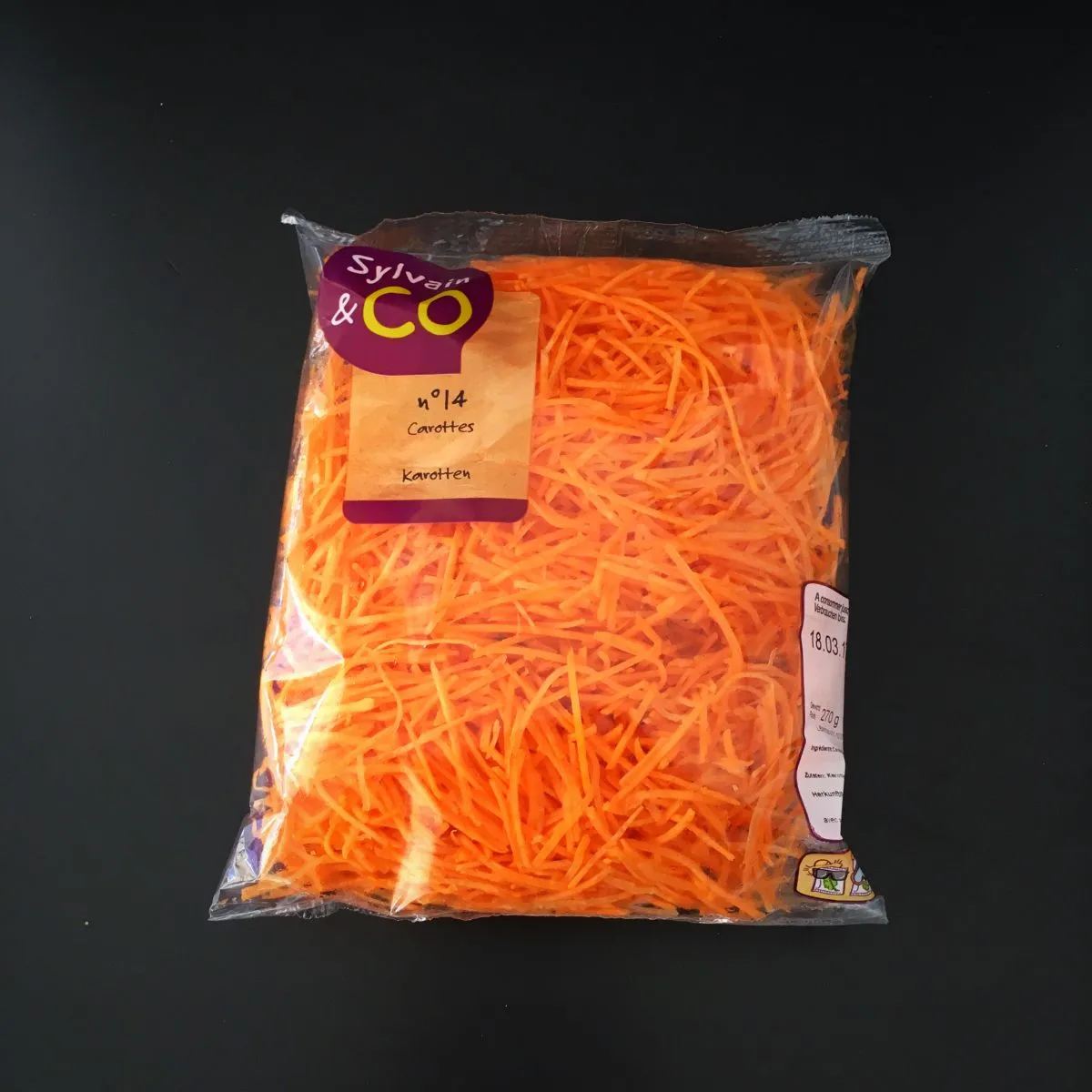 Carotte Julienne 2mm x 270gr