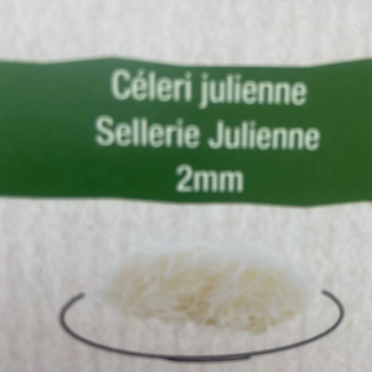 Céleri Julienne 500gr 2mm