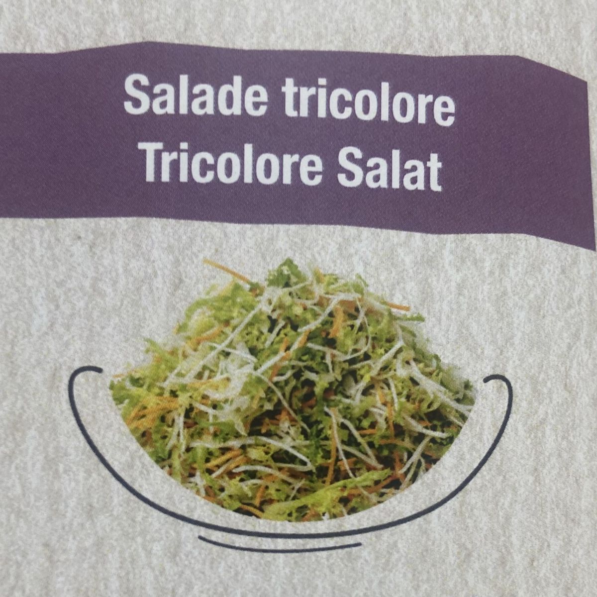 Salade Tricolore 500Gr