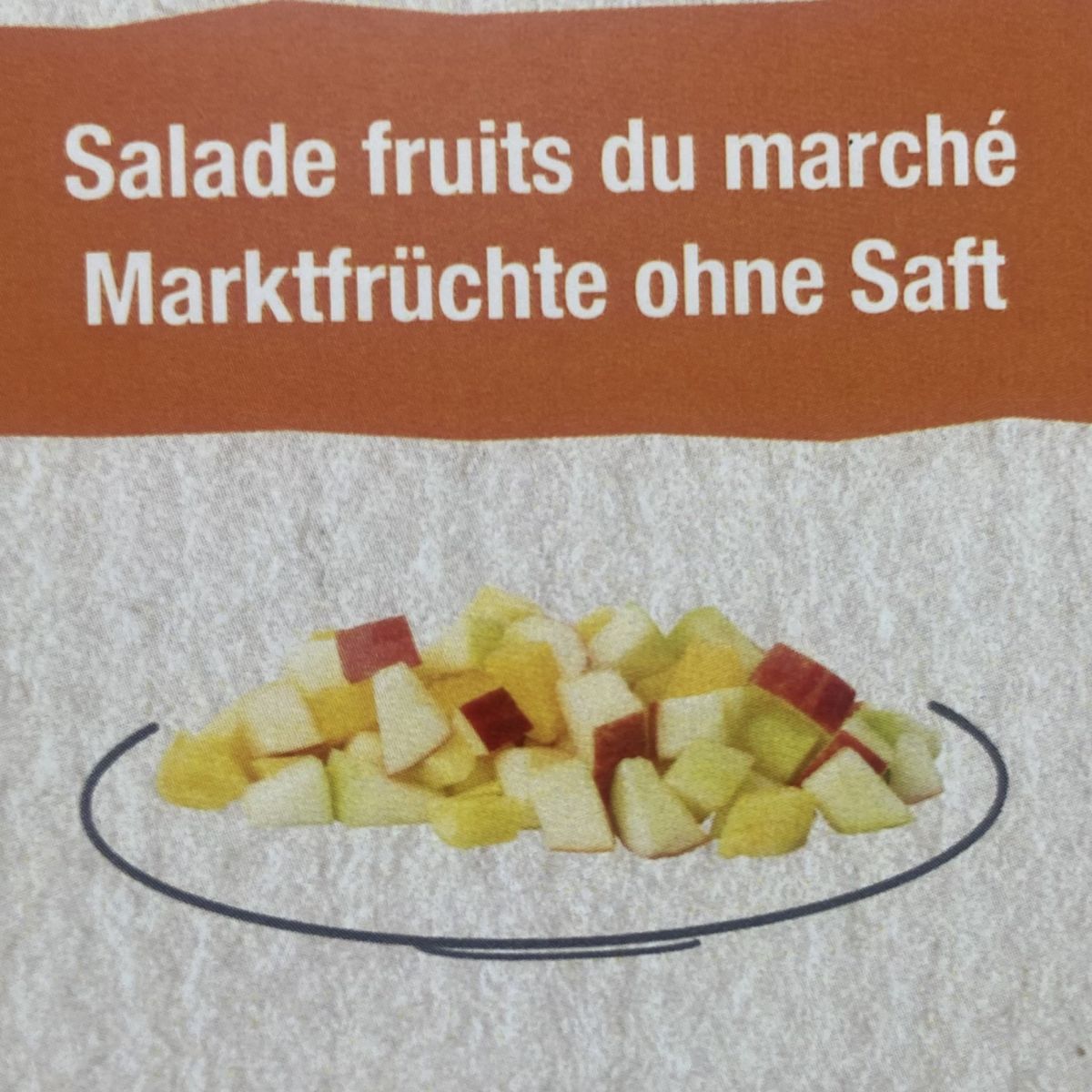 Salade Fruits du marché sans Jus 3kg