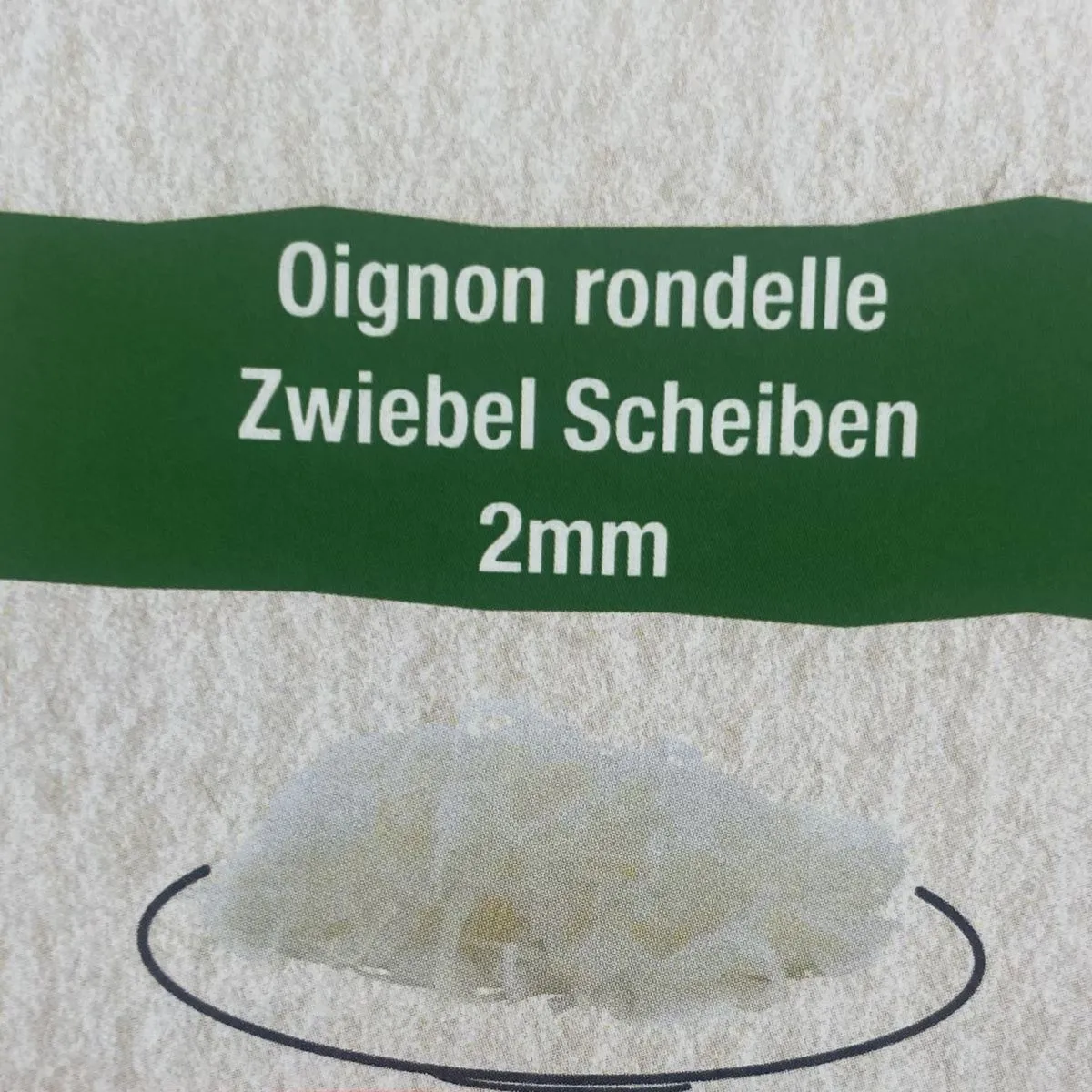 Oignons Rondelle 2mm 3 kg