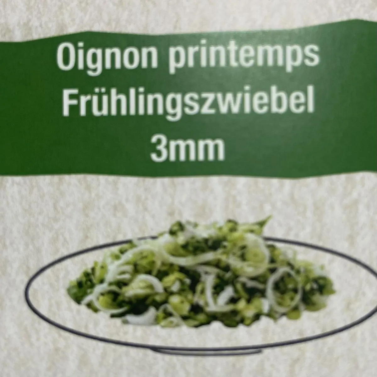 Oignons printemps 3mm 500gr