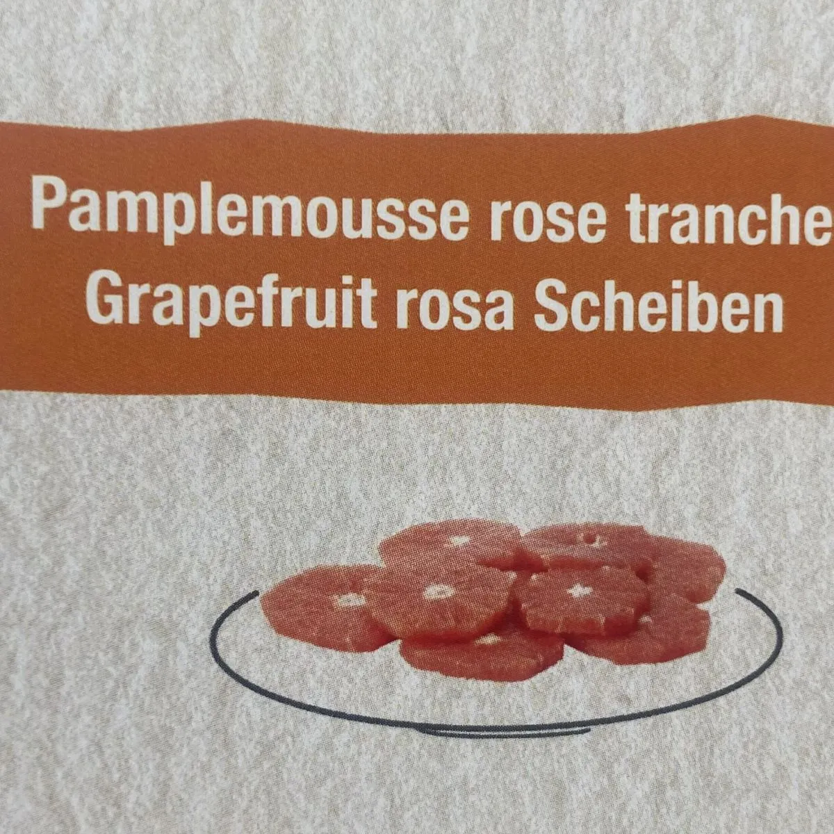 Pamplemousse Rose Tranche 500gr