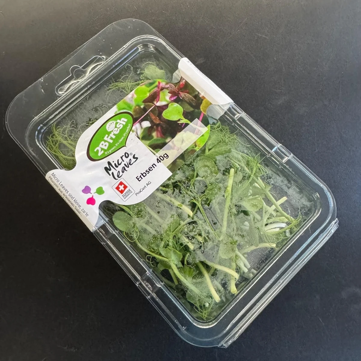 Pousses de petits pois Micro Leave 40Gr