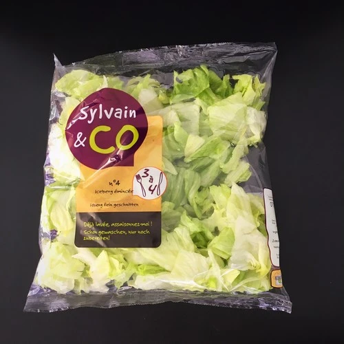 Salade Iceberg Emincéee 35/40mm x250 gr